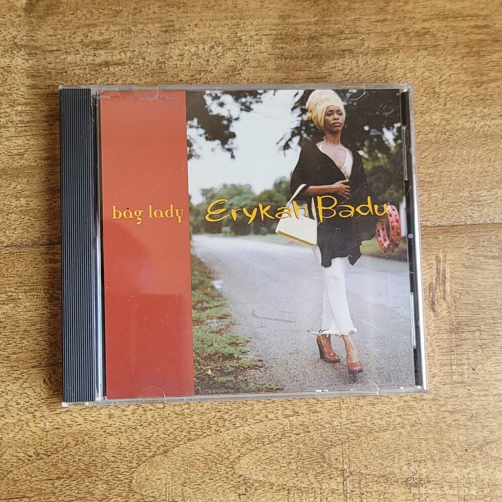 Vtg 2000 Erykah Badu BAG LADY CD Single